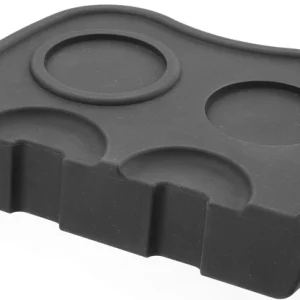 Dobbel tampermatte Sort silikon