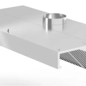 Damphette, med LED lys 1000x700x850 cm