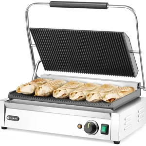 Pressgrill, Panini XL Rillet topp og bunn