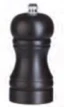 Pepper kvern, mørk tre Rustfri kvern 50x113 mm
