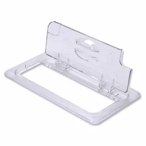 Cambro 1/3 hengslet lokk med håndtak og uttak for øse