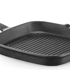 Grillpanne, firkantet støpejern