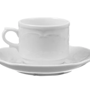 Tallerken til espressokopp Flora