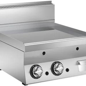 Gassflatgrill Støpejern, 2 stekesoner