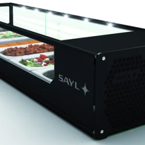 Kjølekabinett Tapas, sort, 4x 1/3GN 40mm BxDxH: 97x38x22,5cm