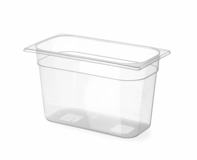Polypropylen kantine 1/3 GN, transparent 150 mm