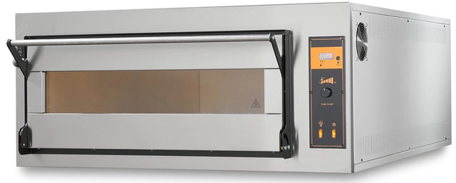 Herteovn/Bakeovn/Pizzaovn Kapasitet: 2 stk bakebrett 60x40cm.