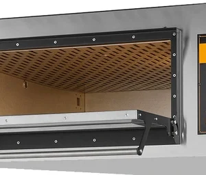 Herteovn/Bakeovn/Pizzaovn Kapasitet: 2 stk bakebrett 60x40cm.