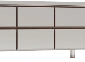 Grillfrysebenk 6 skuffer LxDxH: 200x70x60cm